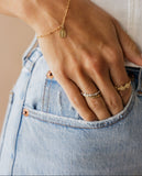 Mystical Rose Ring 14k Yellow Gold