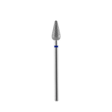 DIAMOND NAIL DRILL BIT, "ROUNDED PEAR", BLUE, HEAD DIAMETER 5/12MM (FA101B050/12) - STALEKS