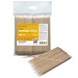 STALEKS PRO ORANGE STICK FOR MANICURE WOODEN 150 MM 100 PCS DOS-10/100 - STALEKS™