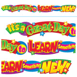 Its a great day to learn... Quotable Expressions Banner, 10