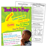 Teach Me to Pray Learning Chart, 17 x 22