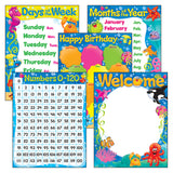 Classroom Basics Sea Buddies Learning Charts Combo Pack, Set of 5