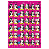 Proud Penguins Sparkle Stickers, 72 ct