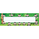 Monkey Mischief Desk Toppers Name Plates, 36 ct