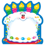 Bright Birthday Note Pad-Shaped, 50 sheets