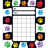 Paw Prints Incentive Pad, 36 sheets