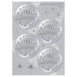 Excellence (Silver) Award Seals Stickers, 32 ct.