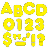 Yellow 3 Casual Uppercase Ready Letters