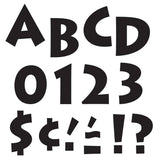 Black 4 Venture Uppercase Ready Letters