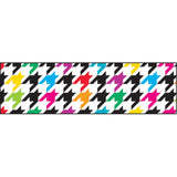 Houndstooth Multicolor Bolder Borders, 35.75