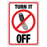 Turn It Off ARGUS Poster, 13.375 x 19