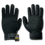 Digital Leather Glove, Black, S