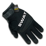 Digital Leather Glove, Swat, Black, M