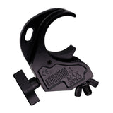 Aluminum Hook Style M10 Clamp With Big Wing Knob For 2 Truss Tube Capacity 45 Lbs. Black Finish
