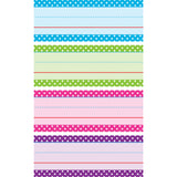 Bright Colors Polka Dots Word Strips