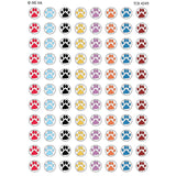 ME Puppy Paw Prints Mini Stickers