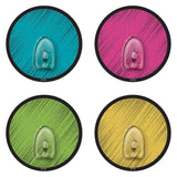 Clingy Thingies Hooks, Chalkboard Brights