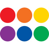 Colorful Circles Spot On Vinyl Floor Markers