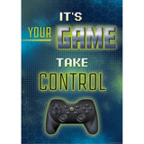 Its Your Game Take Control Positive Poster