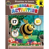 Practice to Learn: Kindergarten Activities Grade K