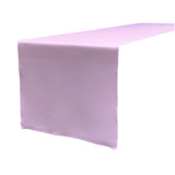 La Linen Polyester Poplin Table Runner 14 By 108-Inch, Lilac