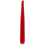 STALEKS PRO EXPERT 11 TYPE 3R EYEBROW TWEEZERS WIDE SLANT RED TE-11/3R - STALEKS™