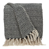 Parkland Collection Sasha Casual Beige 52 X 67 Woven Handloom Throw