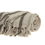 Parkland Collection Robby Transitional Beige 52 X 67 Woven Handloom Throw