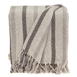 Parkland Collection Robby Transitional Beige 52 X 67 Woven Handloom Throw