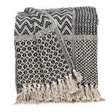Parkland Collection Shelly Transitional Beige 52 X 67 Woven Handloom Throw