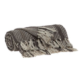 Parkland Collection Jax Casual Brown 52 X 67 Woven Handloom Throw