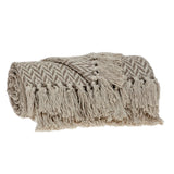 Parkland Collection Alma Transitional Brown 52 X 67 Woven Handloom Throw