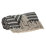 Parkland Collection Ada Casual Beige 52 X 67 Woven Handloom Throw