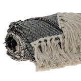 Parkland Collection Palak Eclectic Beige 52 X 67 Woven Handloom Throw