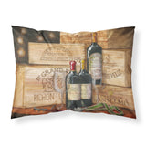 Caroline'S Treasures Wine Gran Vin By Malenda Trick Fabric Standard Pillowcase Tmtr0254Pillowcase, Multicolor