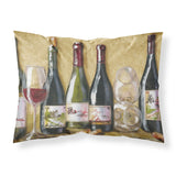 Caroline'S Treasures Wine Du Vin By Malenda Trick Fabric Standard Pillowcase Tmtr0271Pillowcase, Multicolor