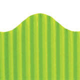 Trim-Eze Corrugated Border, Lime, 2.25 x 50