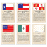 Historic Flags of Texas, 6-Piece Set