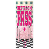 Girl Restroom Hall Pass