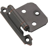 SelfClosing Face Mount Hinges Oil Rubbed Bronze