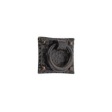 Emtek 86040US10B 1.75 x 1.5 in. Hammered Ring Cabinet Pull Oil Rubbed Bronze