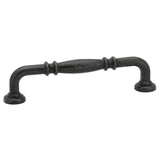 Emtek 86102MB 4 in. Center to Center Tuscany Ribbed Cabinet Pull Medium Bronze