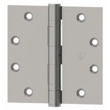 Hager BB1279541226D 5 x 4.5 in. Full Mortise Standard Weight Ball Bearing Hinge No. 010457 Satin Chrome