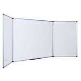 Industrial Trio Dry-Erase Board, Cork Outside/Magnetic Dry-Erase Surface Inside