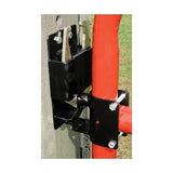 Tarter GL22P HD TwoWay Lockable Gate Latch 1.6252 in. O. D Black