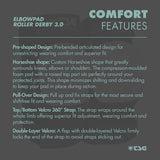 TSG - Elbowpad Roller Derby 3.0 - Black (Roller Skate Elbow Pads)