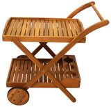 Beverage Cart - Wood