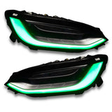 Tesla Model X Multicolor Flow DRL Boards (2016-2021)