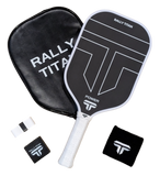 Titan Power 14MM | Thermoformed Unibody Construction | Foam Injected Walls | T700 Titan Carbon Friction Surface | White