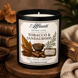 Tobacco & Sandalwood Signature Candle